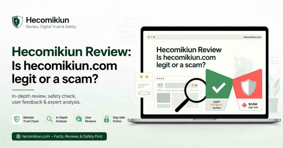 Hecomikiun Review: Is Hecomikiun.com Legit or a Scam?