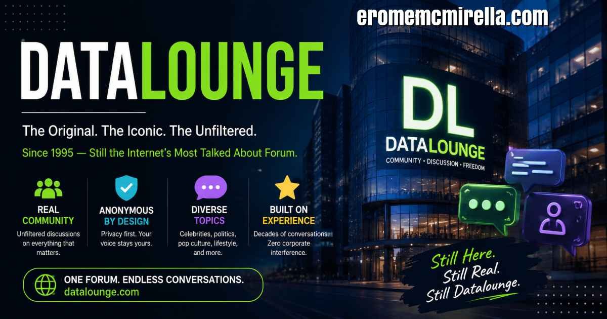 What Is DataLounge? Understanding the Iconic Anonymous Forum