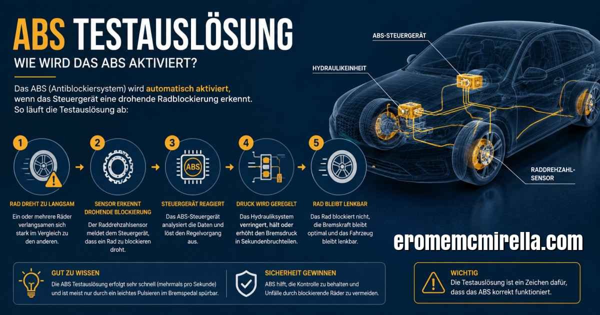 ABS Testauslösung: Der komplette Guide für Sicherheit, Funktion und Diagnose